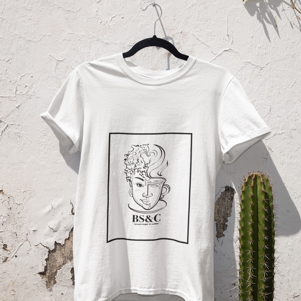 White Brown Sugar & Coffee T-shirt